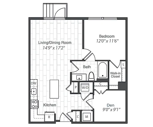 Floor plan A15D-832