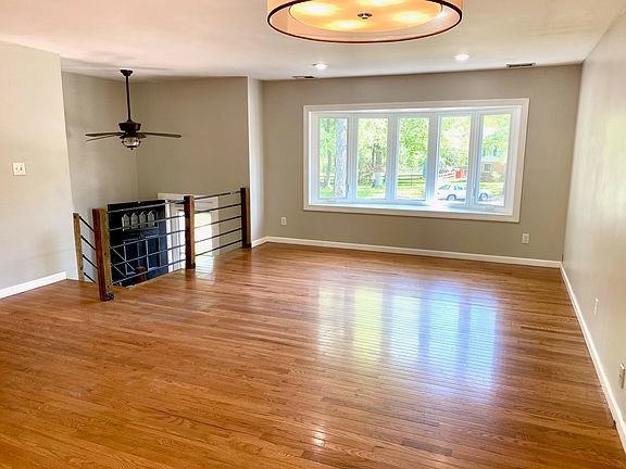 Open concept living room and dining room