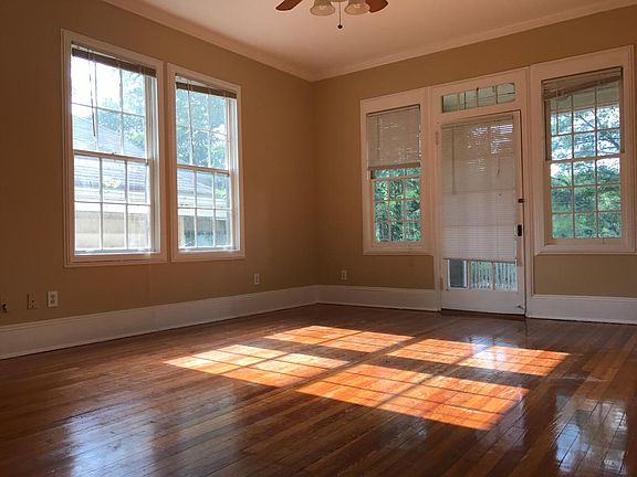Living room open to huge patio