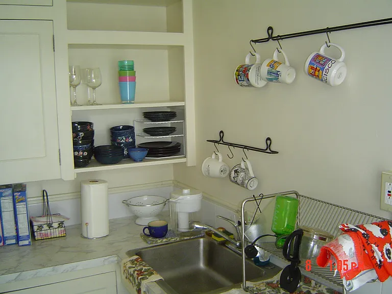Plenty of cabinet space.
