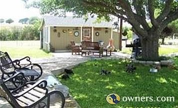 Guest Room and part of back patio