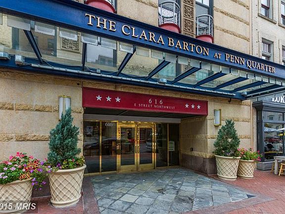 Entrance to Clara Barton