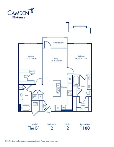 Floor plan B1