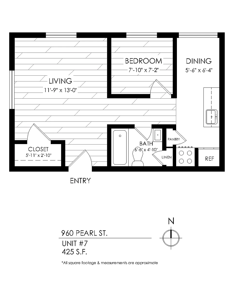 Floor plan Studio