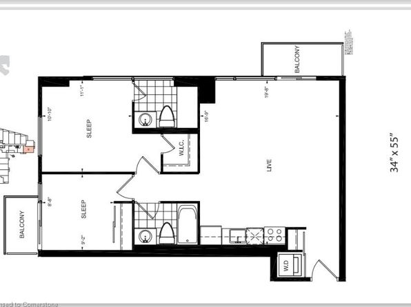 38 Joe Shuster Way #1707, Toronto, ON M6K 0A5