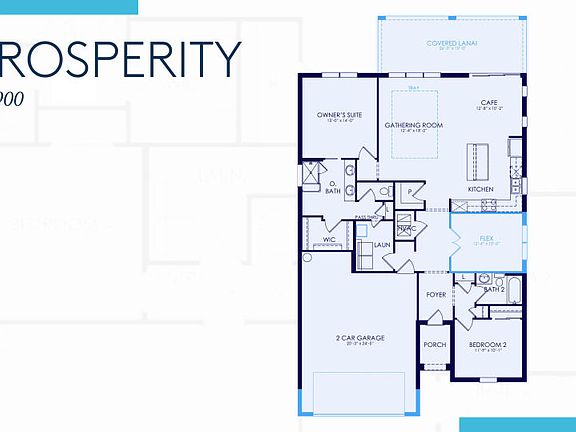 Prosperity Quick Move-In Floor Plan