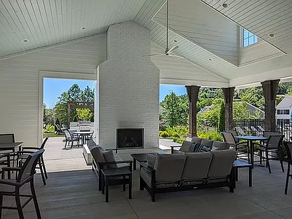 Clubhouse common area