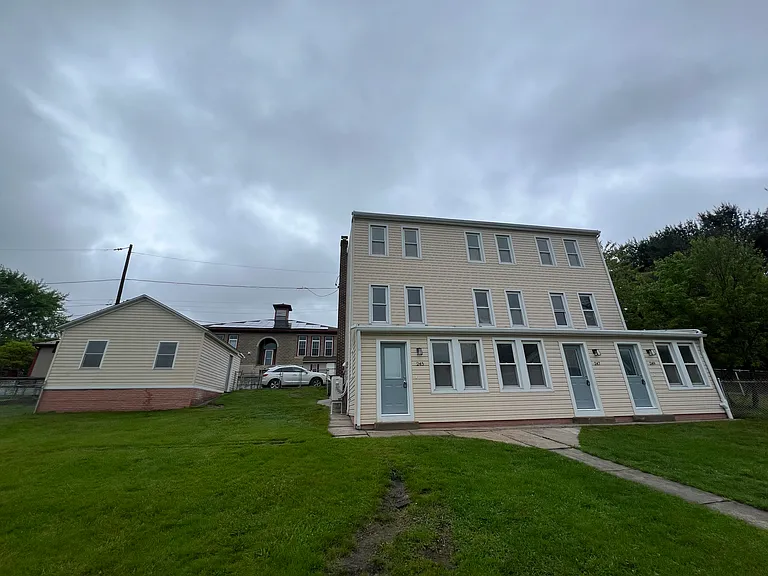 Backyard for all three units
