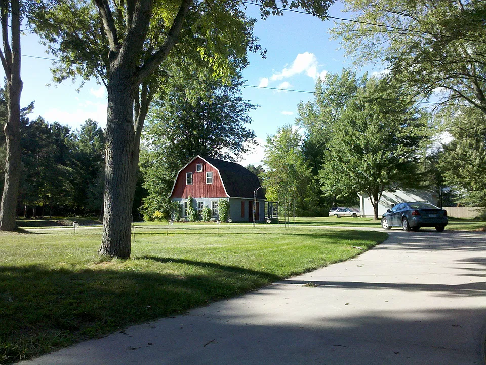one of the barns 