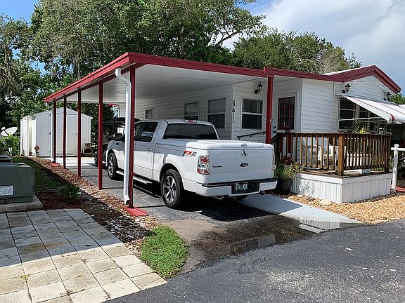 Carport & Brand New Porch