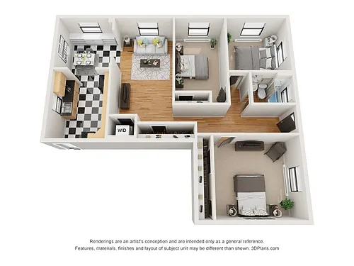 Floor plan Washington