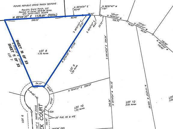2nd image of 15668 Cricket Creek Ct Lot 8