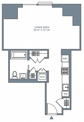 Floor plan Studio-5-31 C