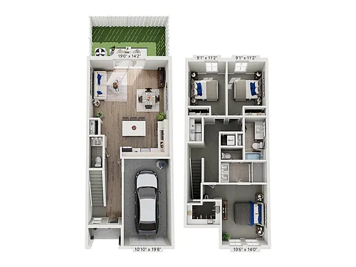Floor plan Dawn