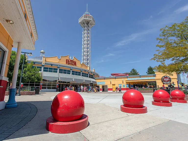 Elitch Gardens Theme and Water Park is minutes from our community and part of our view!