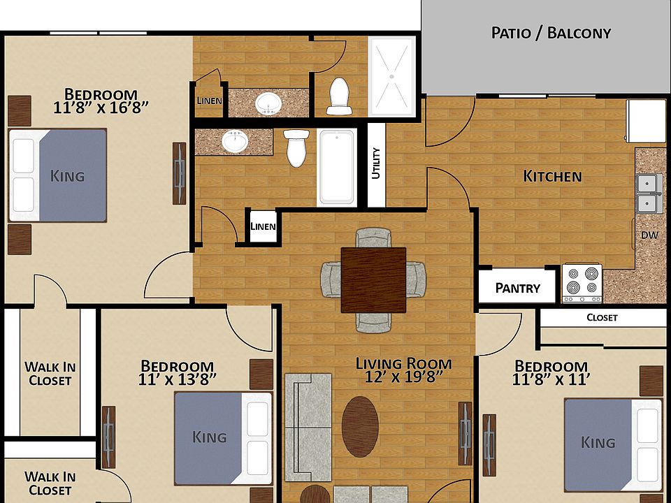 2nd image of 6363 W Airport Blvd APT 3902