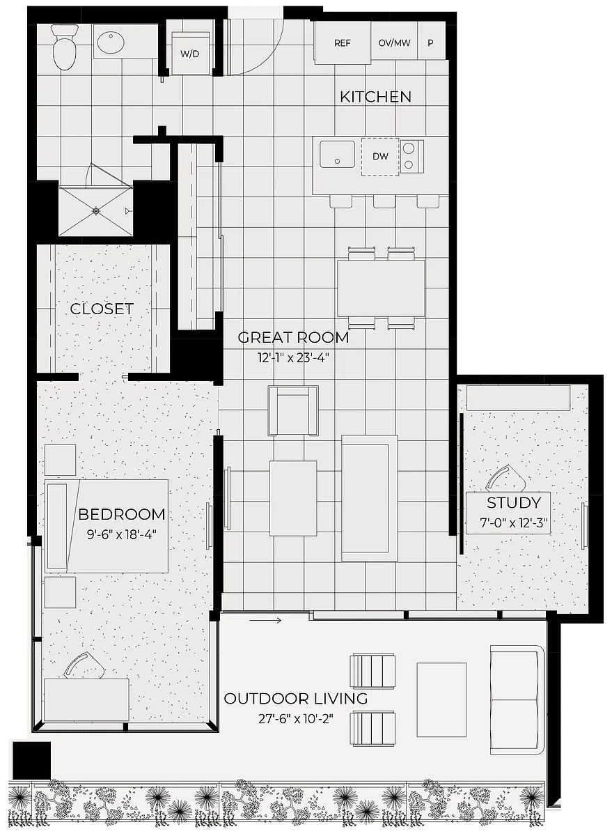 Floor plan Stetson
