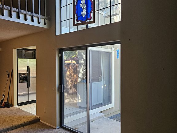 Patio access from living room.
