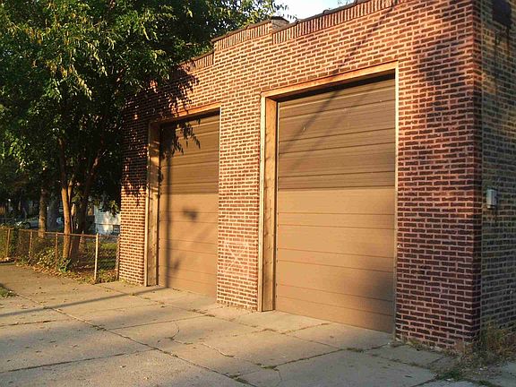 Massive Brick Garage