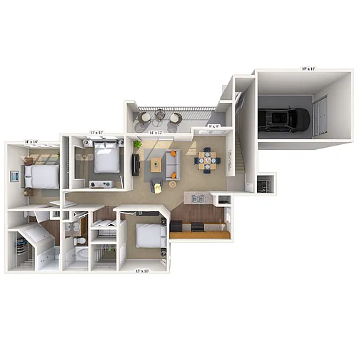 Floor plan Breckenridge
