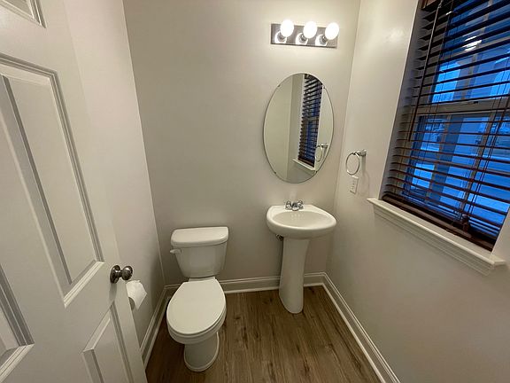 First floor half bath