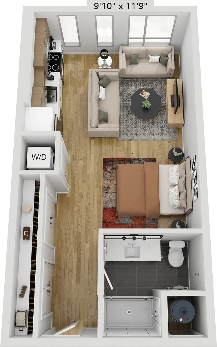 Floor plan E10A