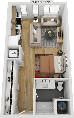 Floor plan E10A