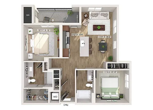 Floor plan B1