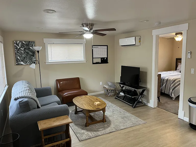 Large spacious open living room