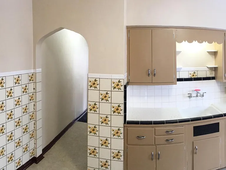 Funky tile makes for great conversation.