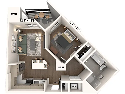 Floor plan AM12-A