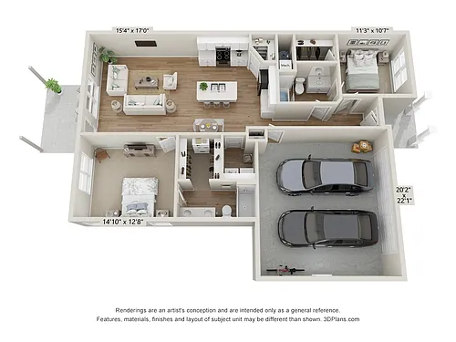 Floor plan Venice II