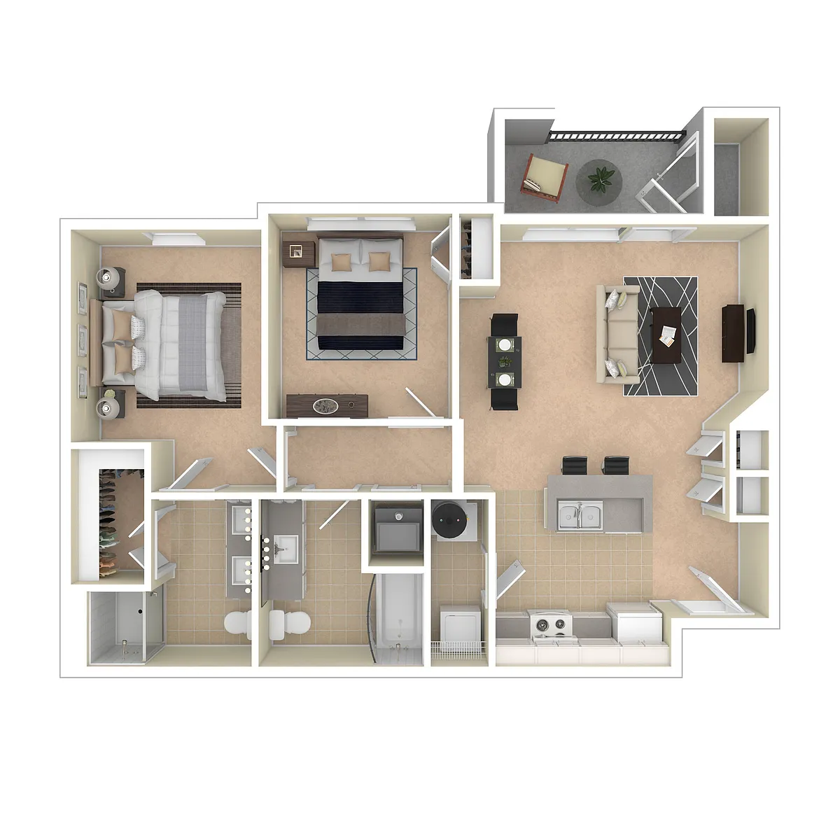 Floor plan B1