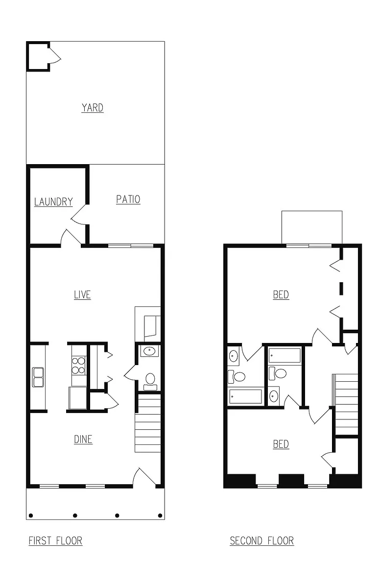 floor plan - 956 Fowler Ct