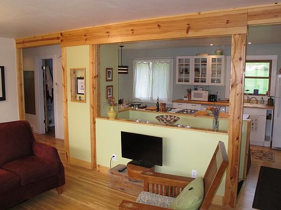 Open view to Kitchen