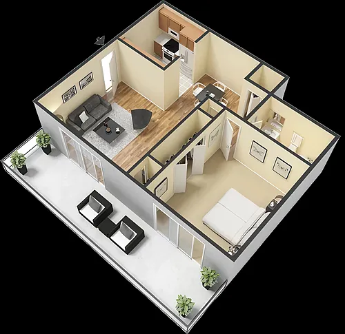 Floor plan A1