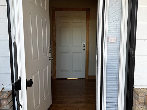 Second door to get into residence.