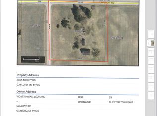 3055 McCoy Rd, Gaylord, MI 49735