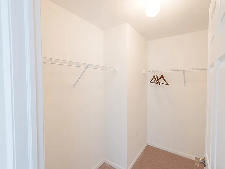 Enjoy Having a Walk-In Closet!