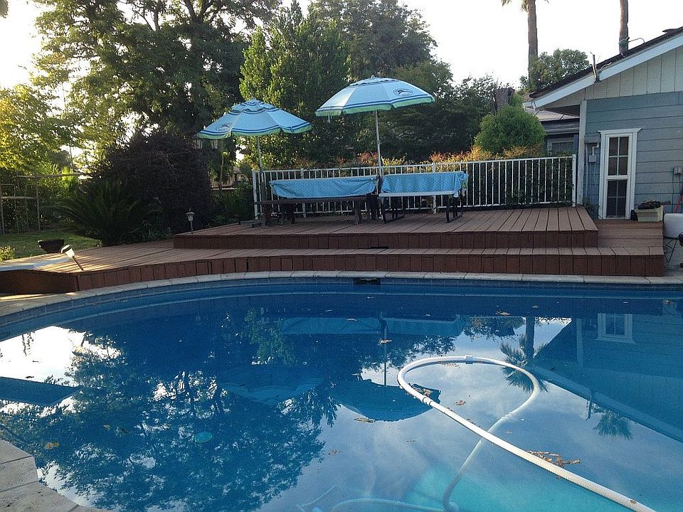 Pool with deck