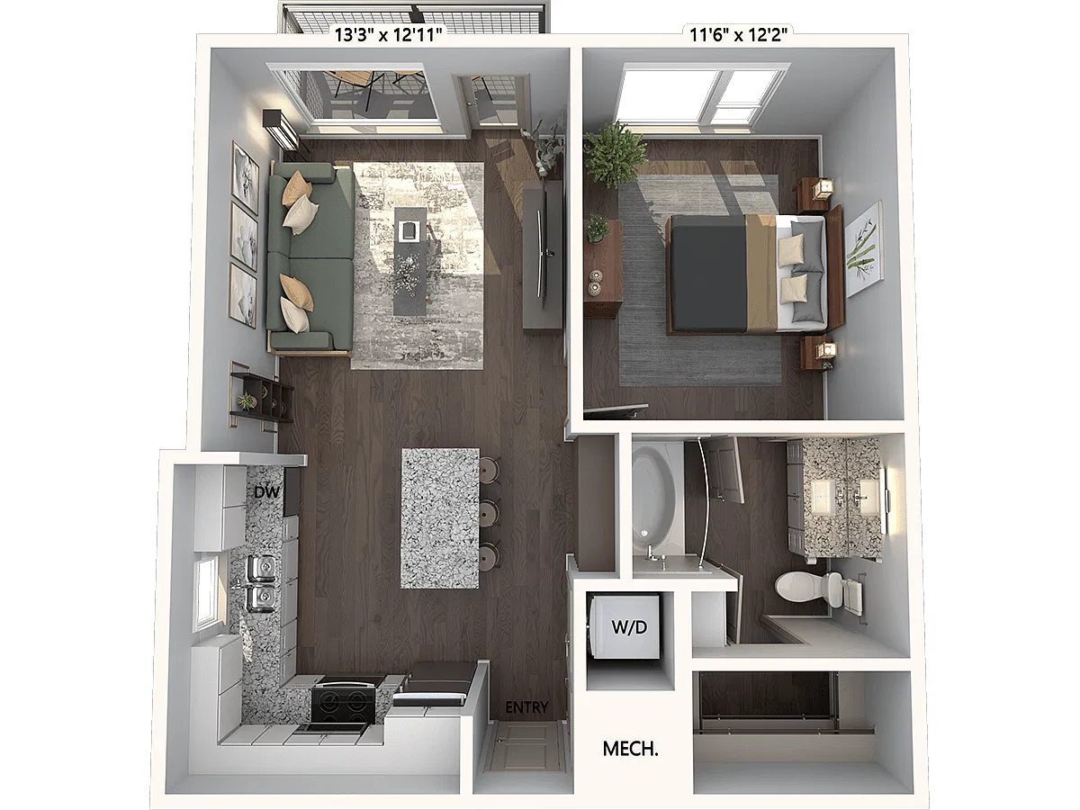Floor plan A3-676-W