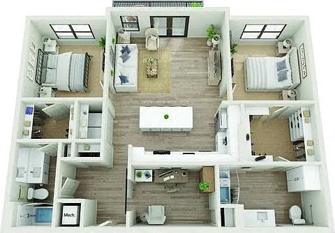 Floor plan B4