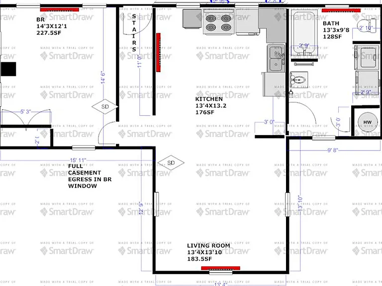 Floorplan/layout