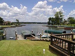 Boat Dock w/lift & griff cover ready & waiting