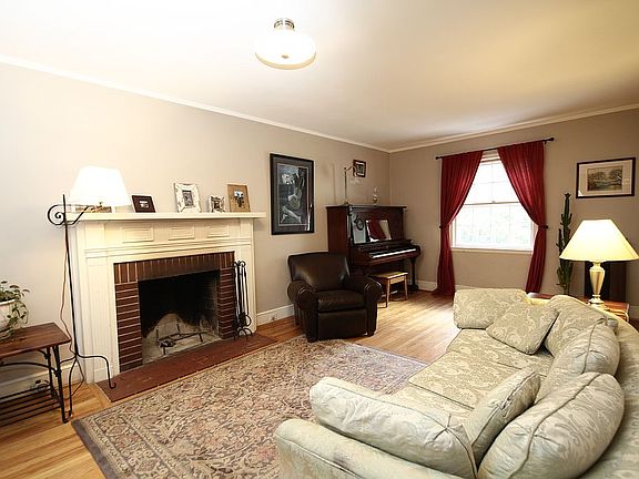 living room fireplace