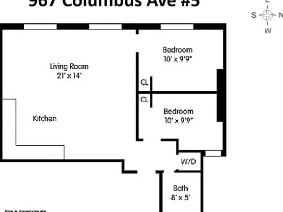 2nd image of 967 Columbus Ave APT 5