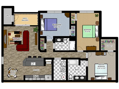 Floor plan C1