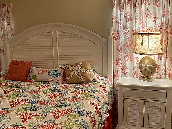 King bed in master