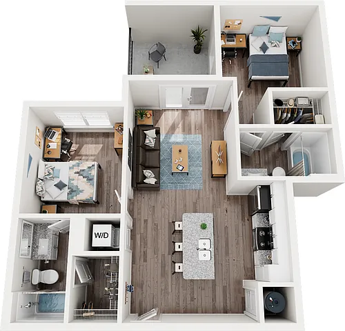 Floor plan B2
