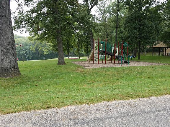 BBQ and playground area